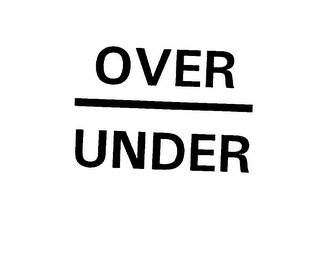 OVER UNDER logo