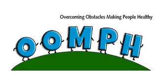 OVERCOMING OBSTACLES MAKING PEOPLE HEALTHY OOMPH logo