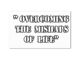 OVERCOMING THE MISHAPS OF LIFE logo