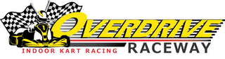 OVERDRIVE RACEWAY INDOOR KART RACING logo