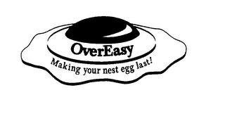 OVEREASY MAKING YOUR NEST EGG LAST! logo