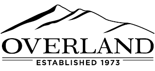 OVERLAND ESTABLISHED 1973 logo