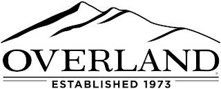 OVERLAND ESTABLISHED 1973 logo