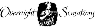 OVERNIGHT SENSATIONS CLABBER GIRL logo