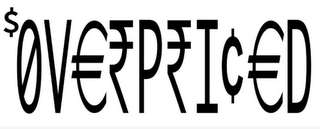 OVERPRICED logo