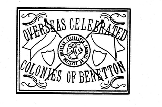 OVERSEAS CELEBRATED COLONIES OF BENETTON logo