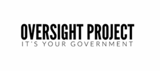 OVERSIGHT PROJECT IT'S YOUR GOVERNMENT logo