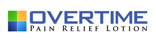 OVERTIME PAIN RELIEF LOTION logo