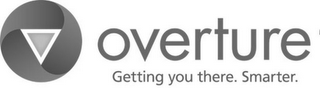 OVERTURE GETTING YOU THERE. SMARTER. logo