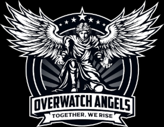 OVERWATCH ANGELS TOGETHER, WE RISE logo