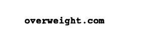 OVERWEIGHT.COM logo