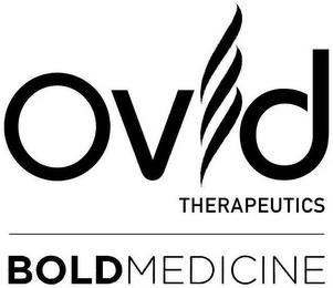 OVID THERAPEUTICS BOLDMEDICINE logo