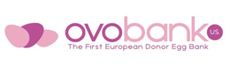 OVOBANK U.S. THE FIRST EUROPEAN DONOR EGG BANK logo