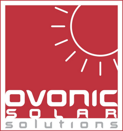 OVONIC SOLAR SOLUTIONS logo