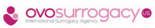 OVOSURROGACY U.S. INTERNATIONAL SURROGACY AGENCY logo