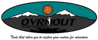 OVRNOUT MOTION TOOLWORKS TOOLS THAT ALLOW YOU TO EXPLORE YOUR MOTION FOR ADVENTURE logo