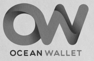OW OCEAN WALLET logo