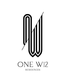 OW ONE W12 RESIDENCES logo
