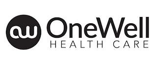 OW ONEWELL HEALTH CARE logo