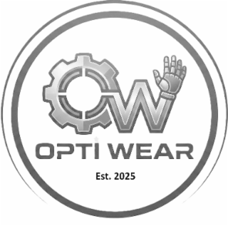 OW OPTI WEAR EST. 2025 logo