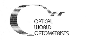 OW OPTICAL WORLD OPTOMETRISTS logo