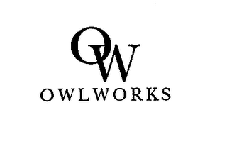 OW OWLWORKS logo