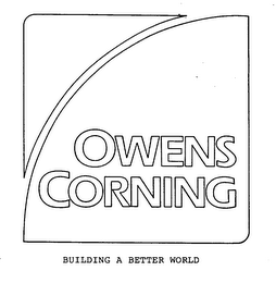OWENS CORNING BUILDING A BETTER WORLD