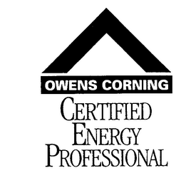 OWENS CORNING CERTIFIED ENERGY PROFESSIONAL