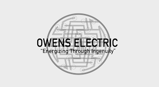 OWENS ELECTRIC "ENERGIZING THROUGH INGENUITY" logo