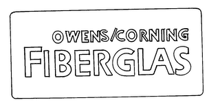 OWENS/CORNING FIBERGLAS logo