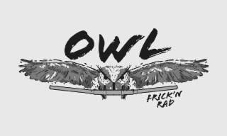 OWL FRICK'N RAD logo