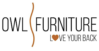 OWL FURNITURE LOVE YOUR BACK logo