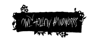 OWL HOLLOW HANDWORKS logo
