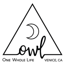 OWL ONE WHOLE LIFE VENICE, CA logo