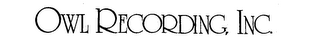 OWL RECORDING, INC. logo