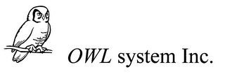 OWL SYSTEM INC. logo