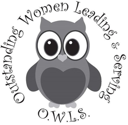 O.W.L.S. OUTSTANDING WOMEN LEADING & SERVING logo