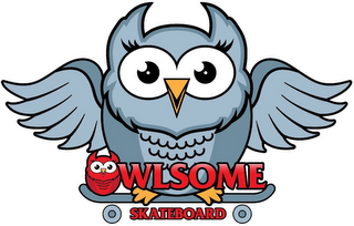 OWLSOME SKATEBOARD logo