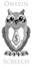 OWLVIN SCREECH logo