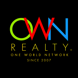 OWN REALTYONE WORLD NETWORKSINCE 2007R logo