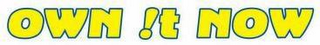 OWN !T NOW logo