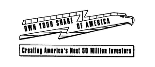 OWN YOUR SHARE OF AMERICA - CREATING AMERICA'S NEXT 50 MILLION INVESTORS
