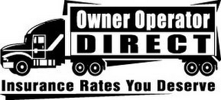 OWNER OPERATOR DIRECT INSURANCE RATES YOU DESERVE logo