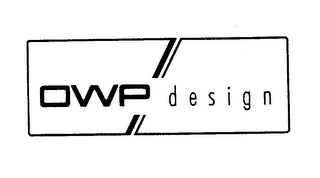 OWP DESIGN logo