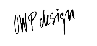 OWP DESIGN logo