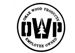 OWP OMAK WOOD PRODUCTS EMPLOYEE OWNED logo