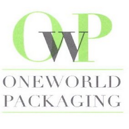 OWP ONEWORLD PACKAGING logo