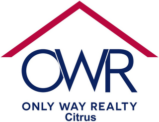 OWR ONLY WAY REALTY CITRUS V logo