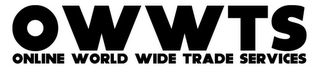 OWWTS ONLINE WORLD WIDE TRADE SERVICES logo