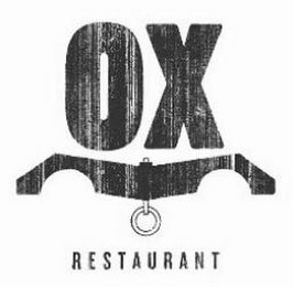 OX RESTAURANT logo